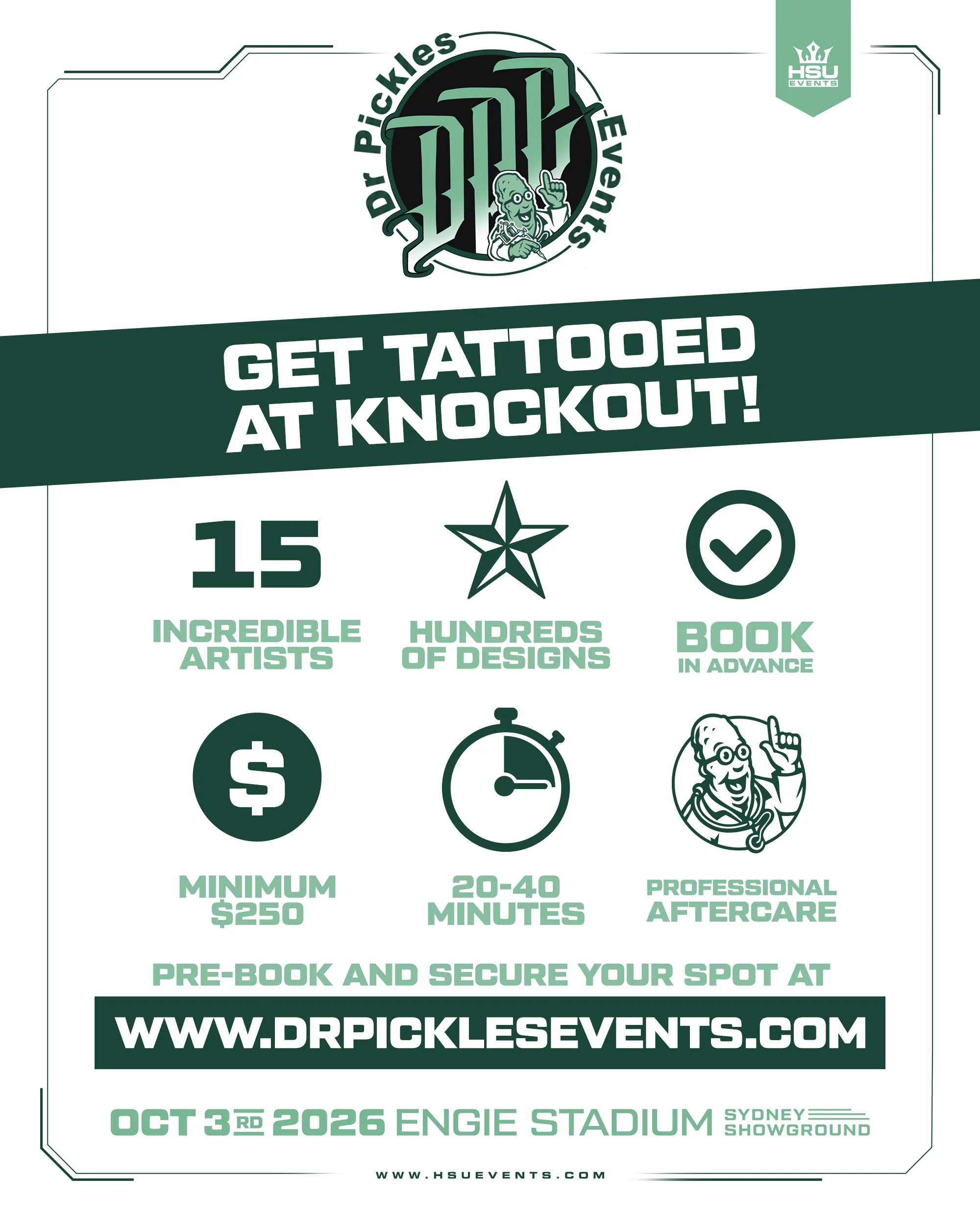 GET TATTOOED AT KNOCKOUT
